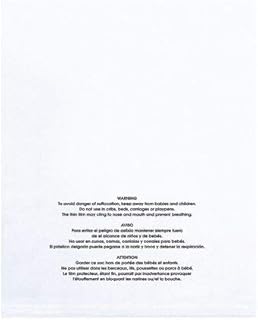 Flat Suffocation Warning Bag,8x10