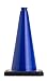 Produktbild UVV-SHOP Leitkegel, 50 cm Pylone BLAU mit schwarzen Fuss ca. 2,2 kg schwer