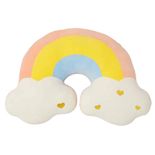 Plush Rainbow Cloud Pillow Soft Stuffed Toys Sofa Decorative Pillows Cushion Car Home Decorations Gifts 18 Inches