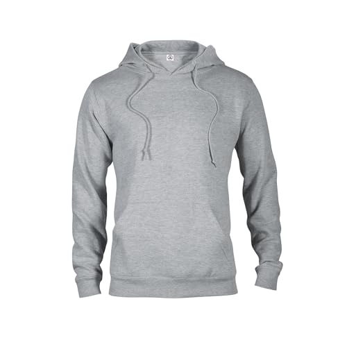 Delta Apparel Men's Adult Regular Fit Heavyweight Fleece Hoodie