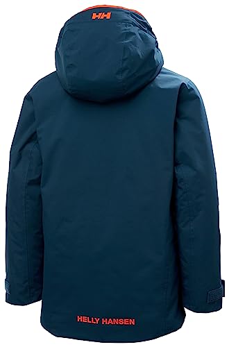 Image of Helly-Hansen Junior Traverse Jacket - Waterproof, Breathable, Unisex Design, Ideal for Outdoor Adventures