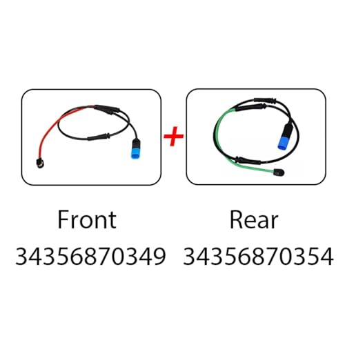 Sensor de cable de advertencia de freno 34356870349 para eje delantero de M3 2