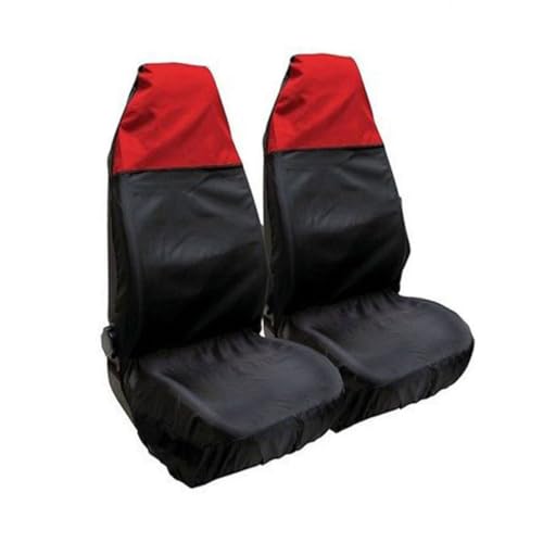 Fundas de asiento para coche SEWACC rojas: diseño moderno para tus viajes diarios