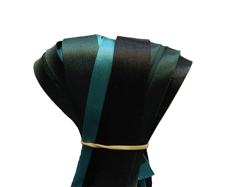 Chutes de Biais Uni SATIN : (20 mm) (Chutes biais satin - 1m20 à 1m70, 20 mm)