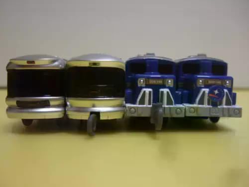 Dd51大型車 牽引スリーパー 特急 カシオペア トラベローグ 4台 スパークリング-