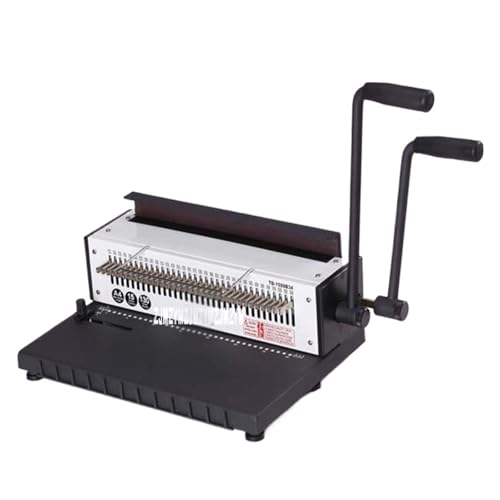 Classeur de papier A4 sans effort grâce à la relieuse manuelle TD-1500B34R 34 trous
