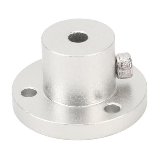 Flange Shaft Coupling 4mm,Universal Flange Guide Shaft Coupling, Aluminum Alloy Flange Coupling Connector for Omni 60mm Aluminum Wheels