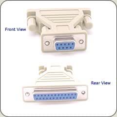 DB-9 and DB-25 RS-232 Serial Loopback Adapter - Amazon.com