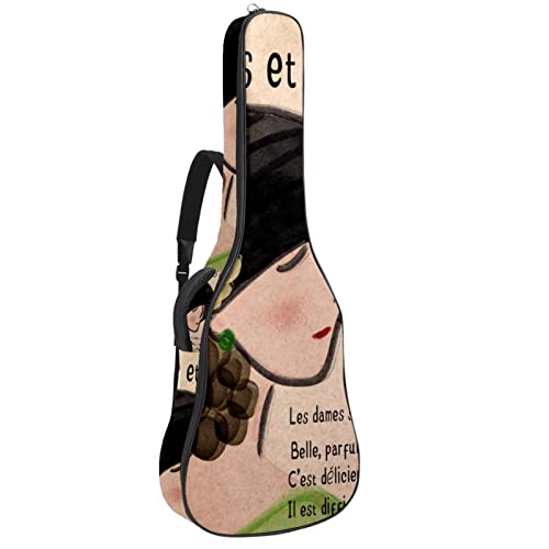 Cherry and Orange Housse de protection rembourrée pour guitare acoustique classique, Multicolore 10., 42.9×16.9×4.7 in… - Les Beatles, Paul McCartney, John Lennon, RIngo Starr, George Harrison Cherry and Orange Housse de protection rembourrée pour guitare acoustique classique, Multicolore 10., 42.9x16.9x4.7 in…