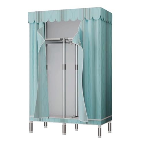 SJZHUYUE Armario ropero Desmontable de Tela Oxford for Dormitorio, de Acero, Moderno y Colgante (85 cm de Ancho).