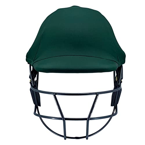 Image of Whitedot Color Changeover Cricket Helmet Cover (Helmet Clads) (Medium, Red)