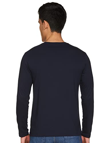 Image of Max Men Printed Slim Fit Lounge T-Shirt with Patch Pocket