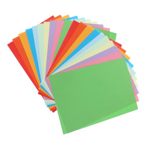 Papier coloré pour impression et loisirs créatifs 300 feuilles cartonnées assorties