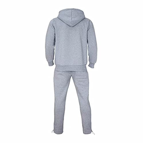 R Rambler 1985 Mens Tracksuit 2 Pieces Thick Fleece Hooded Sweatsuit Set For Big And Tall Men,Casual Outfit Warm Jogging Suit Out Sportwear thumb #2