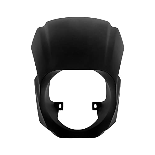 HDBUBALUS Motorrad-Scheinwerferverkleidung, passend für Harley Softail Breakout 2018-2020, mattschwarz