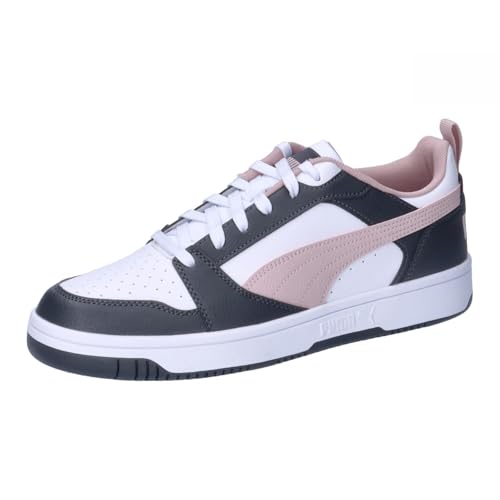PUMA Rebound V6 Low, Sneaker Unisex - Adulto, Strong Gray Mauve Mist White, 44 EU