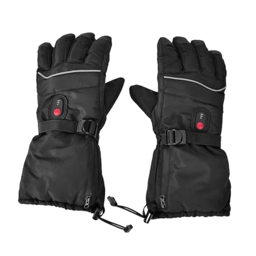 Moufles de ski électriques homme pour le travail et l'extérieur en hiver