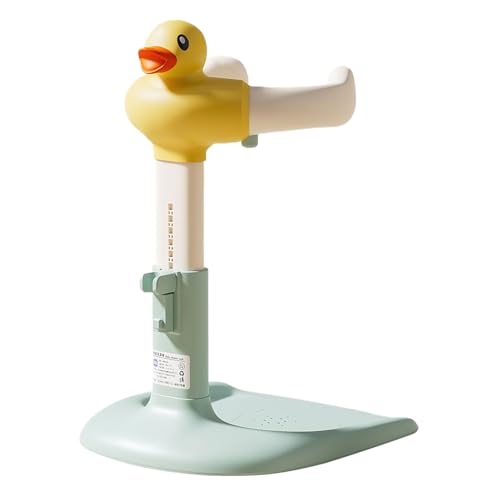 Douche debout pour garçons et filles avec support de bain antidérapant réglable de 6-24 mois