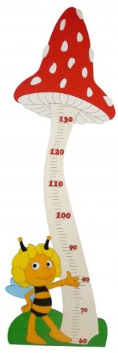 HOBEA-Germany Messlatte Maulwurf Mit Anker - 29x120cm Kletterhilfe Für Kinder