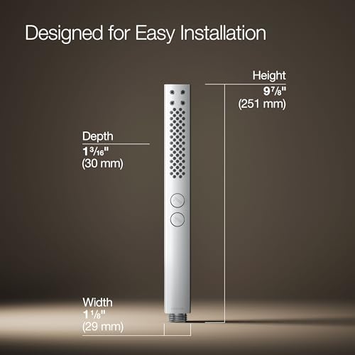 Douchette KOHLER 2 fonctions pour un spa relaxant à la maison