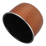 DECORNIJIA Olla Interior para Arrocera de Acero Inoxidable Grueso Resistente y Antiadherente con Escala para Cocinar Arroz Preciso para Hogar y Hostelería