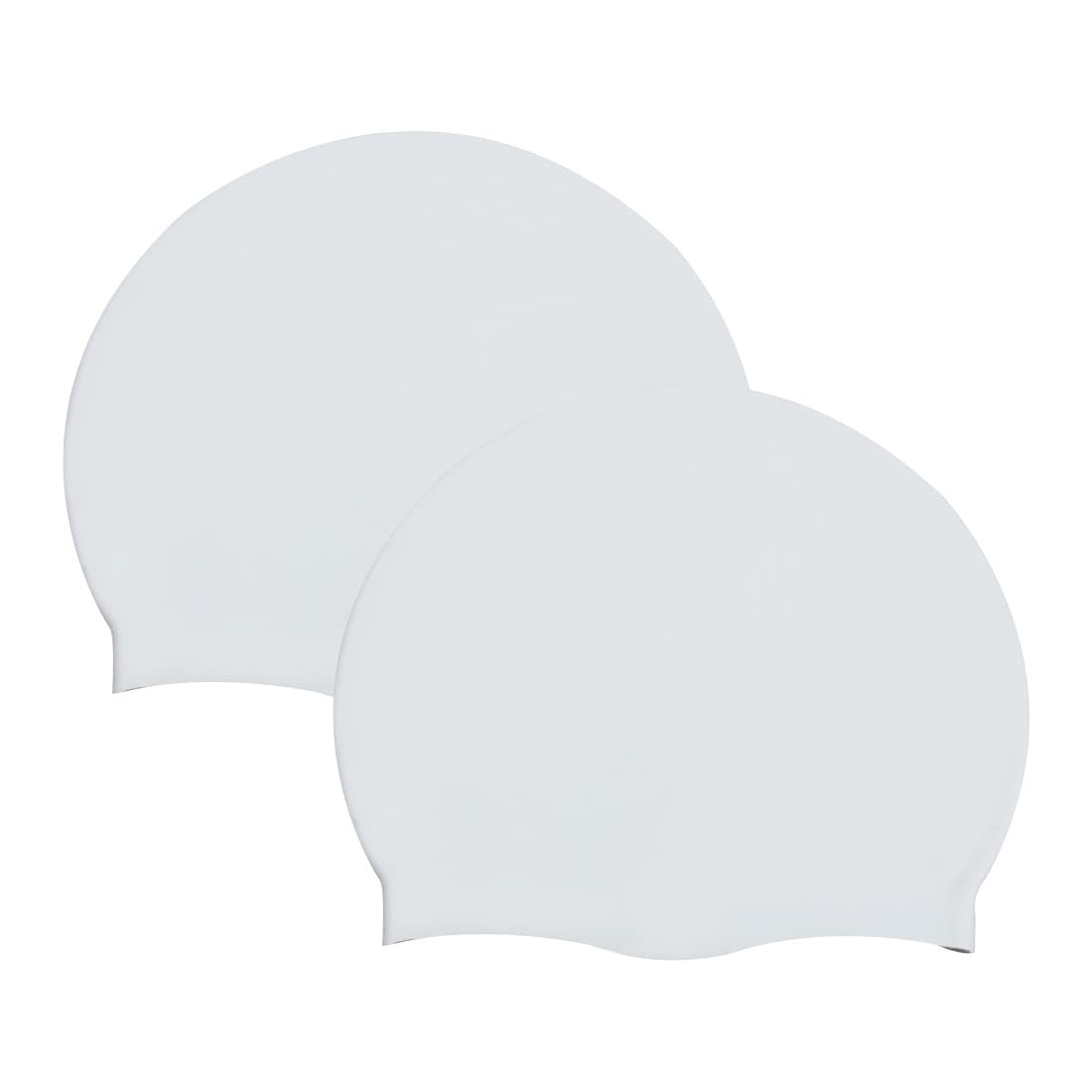 Gorro de natación de Silicona 2PCS