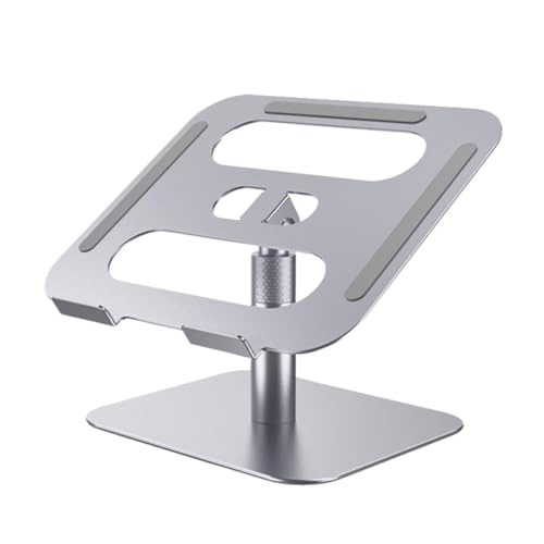 Soporte portátil ajustable para laptop plateado miniatura 1