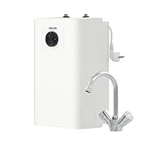 Neueste Generation STIEBEL ELTRON Boiler SNU 5 Plus mit Wasserhahn WST-W, antitropf-, thermostop-Funktion, Untertischboiler 5 Liter Niederdruck, mit Stecker 230V, 2 kW, Made in Germany, 204974