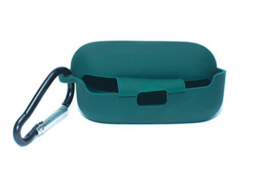 Image of Pouch for Baot Airdope 121 V2 / 121 with Protective Soft Silicone Case Cover with Hook (Cover Only) (This Cover is Not Sold Or Created by Boat) (Green)