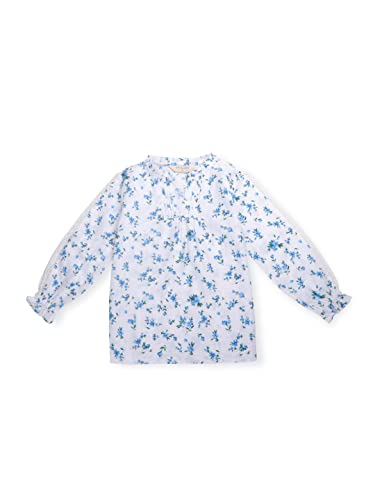 Image of Gini and Jony Girls Red Checks Cotton Full Sleeves Woven Top