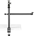Support de Lumière, ULANZI Support de Caméra de Table vec vis 1/4", extensible jusqu'à 44-105 cm / 17- 41 pouces, Perches et Supports d'éclairage télescopique avec rotule pour Streaming