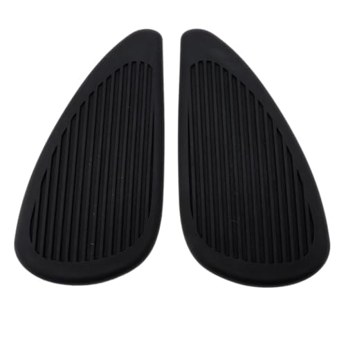 Stickers réservoir moto et coussin de traction antidérapant noir universel
