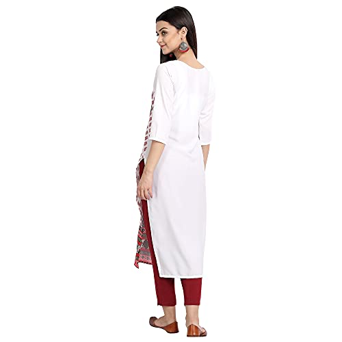 Image of Women's Crepe Regular Kurta