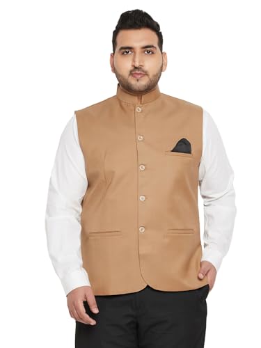 Image of Vastramay Plus Men's Nehru Jacket