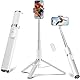 158cm Telefon Handy Stativ Ständer, All in 1 Selfie Stick mit Fernbedienung, tragbares Reisestativ für Selfies Videoaufnahmen Vlog, ausziehbarer Stativ für SmartphoneTripod für iPhone Android