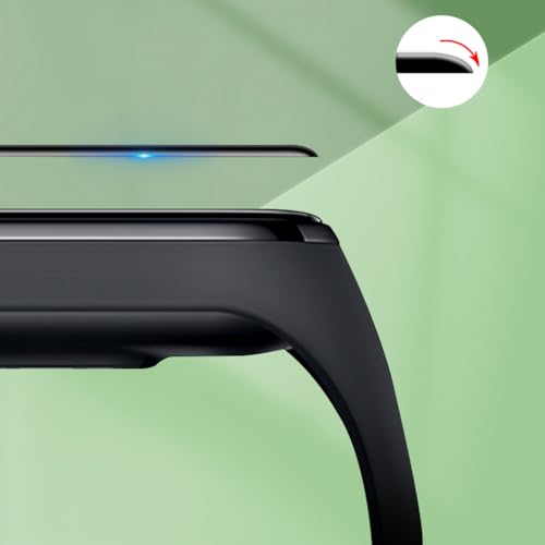 Image of Casodon Flexible Screen Protector for Redmi Watch Move - Anti-Scratch Redmi Watch Move Screen Guard, HD Clear Shatter-Resistant Film with Full Edge-to-Edge Coverage - Black