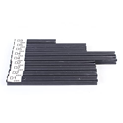 Gabinete para PC DIY Gaming, chasis vertical abierto para placas base ATX, Micro-ATX e ITX, disipación térmica completa, marco de aluminio y acrílico, color negro miniatura 6