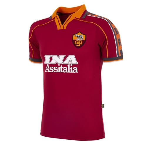 AS Roma 1998-99 Retro Football Shirt - L