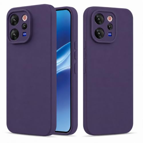 Image of FIRST MART Matte Silicone Back Cover for Vivo V70 & V70 Elite- Purple