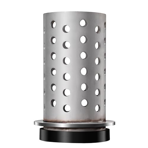 DZQ perforated casting flask, stainless steel vacuum casting with flange