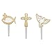 Religious Spiritual Icons Cupcake Picks - 24 pc