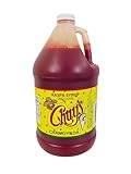 Chamoyada Sno Cone Syrup 1 Galon 128 Ounce Raspa Cereza Flavor Chuy's