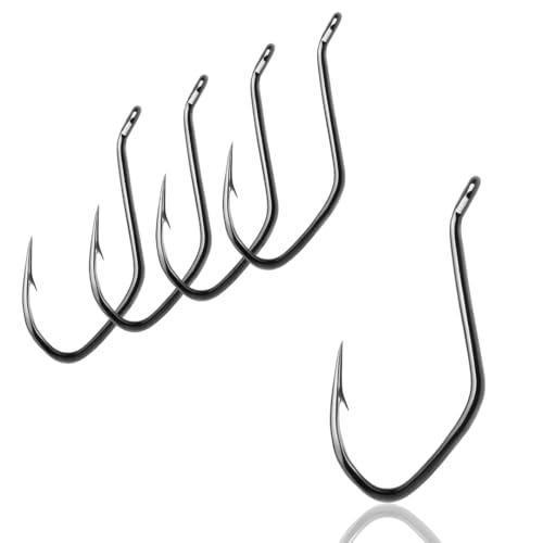 AMZfishing® 5X Wallerhaken Catfish Power Laser 3X | Welshaken | Raubfischhaken | Angelhaken groß | Angelhaken scharf | Catfish Haken (5, a: #1/0) AMZfishing® 5X Wallerhaken Catfish Power Laser 3X | Welshaken | Raubfischhaken | Angelhaken groß | Angelhaken scharf | Catfish Haken (5, a: #1/0)