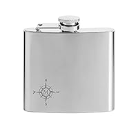 Fiaschetta Whisky Personalizzata - Acciaio Inox Con Incisione, 180 Ml, Con Imbuto E 2 Bicchierini
