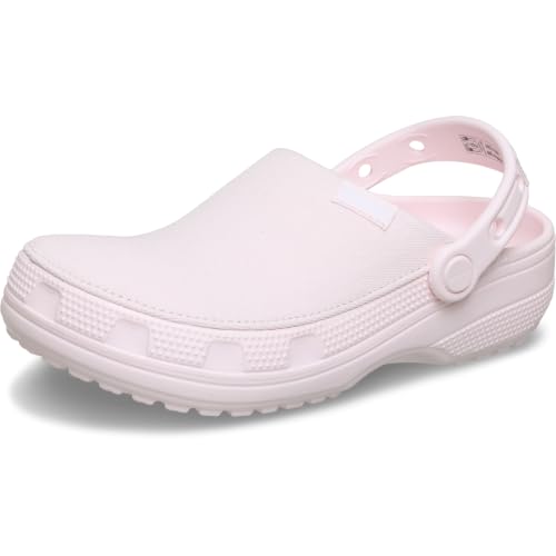 Image of Crocs Unisex-Adult Classic Crafted Canvas Clogs for Men and Women, Bubble Ice, 4 Women /2 Men