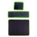 Spelonify Magnetische Werkzeugmatte, Mechaniker-Organizer, Ablage, Autoreparatur, 3-teiliges Schraubenhalter-Pad mit sicherem Halt, Garagen-Werkzeug-Organizer und Werkstatt-Aufbewahrungslösung