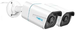Reolink 4K PoE Security Camera with Smart Human/Vehicle Detection, 100ft IR Night Vision, IP66 Waterproof IP Camera outdoor Supports 24/7 Recording, Up to 256GB Micro SD Card, Time Lapse, 810A 2Pack