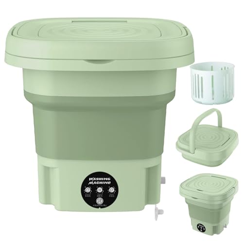Providing You with Convenient Laundry Solutions： "Folding Washing Machine | Mini Portable Washing Machine | Apartment Washing Machine | Portable Washing Machine (Purple)