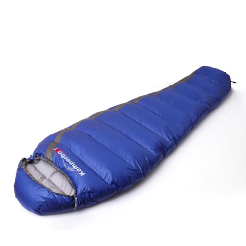 CASSONRM Tempo frio múmia saco de dormir inverno saco de dormir para baixo saco de dormir para mochi