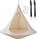 Nestschaukel Mit Zelt Chaukel Indoor & Outdoor Hängehöhle Hängezelt Für...